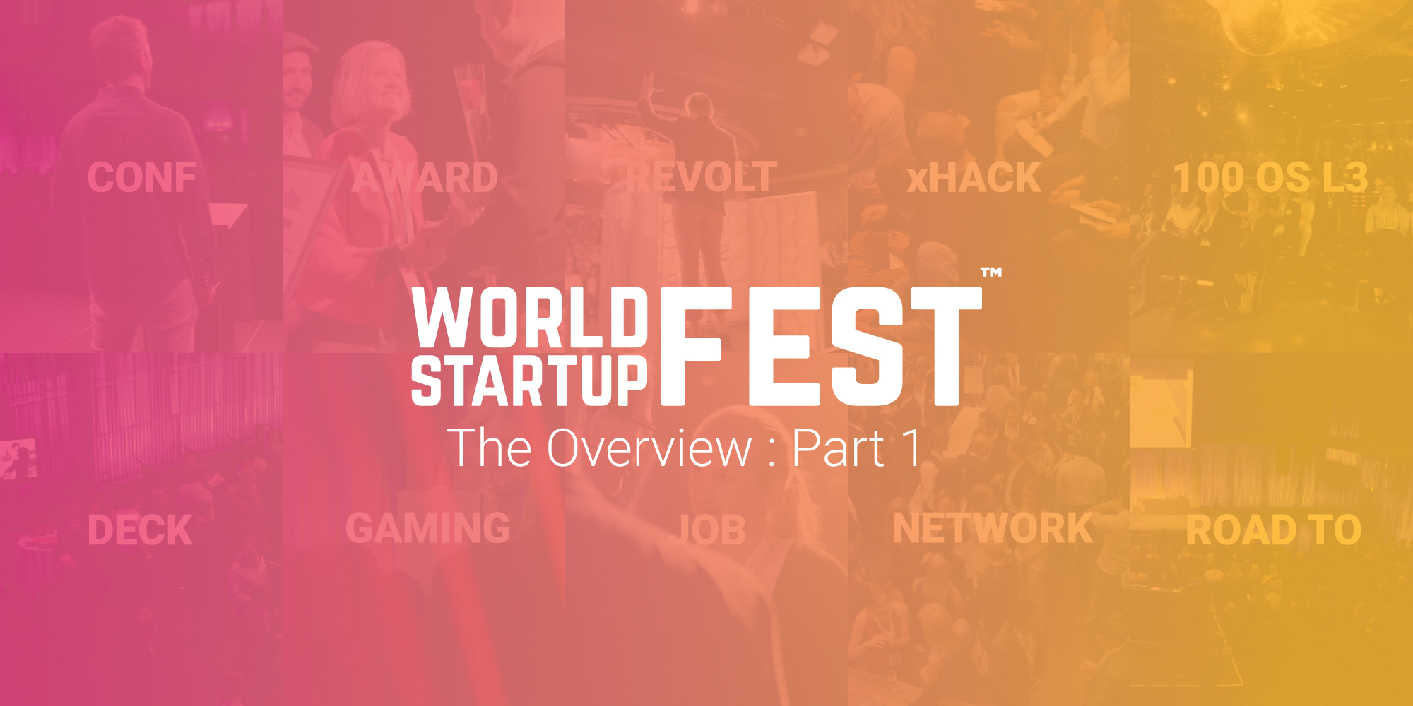 The Overview of World Startup Fest : Part 1